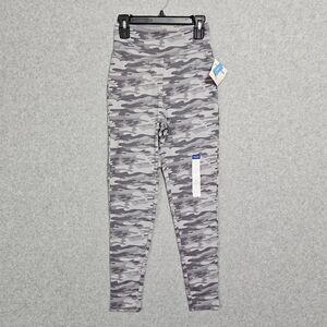 Arizona Jean Co NEW Gray Camo Leggings Size S Womens
